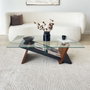 Hanah Home Livello - Black, Chesnut